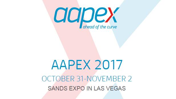 We attended the AAPEX 2017 in Las Vegas