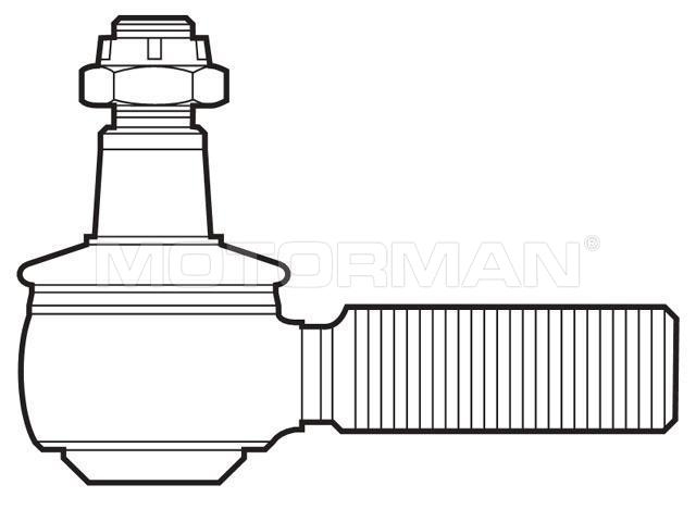 Tie Rod End 000 330 31 35