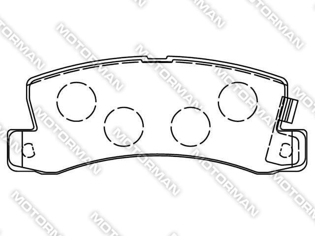 BRAKE PAD D325-7223