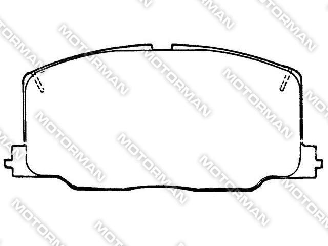 BRAKE PAD D570-7450