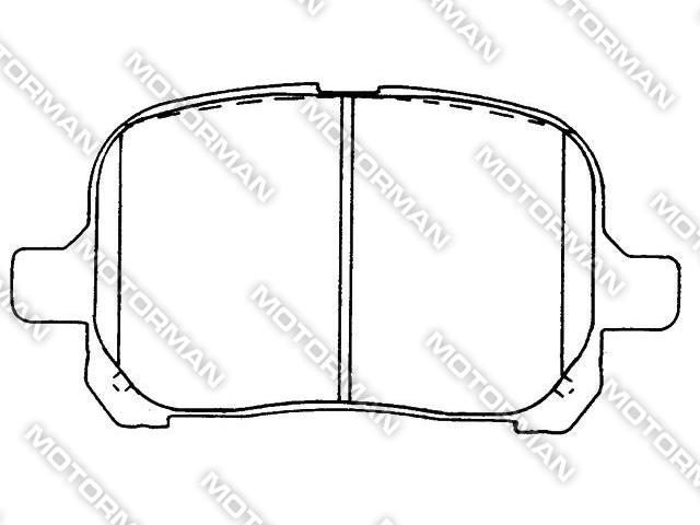 BRAKE PAD D707-7581