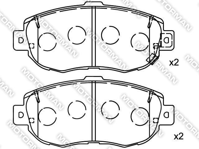 BRAKE PAD 7495-D619