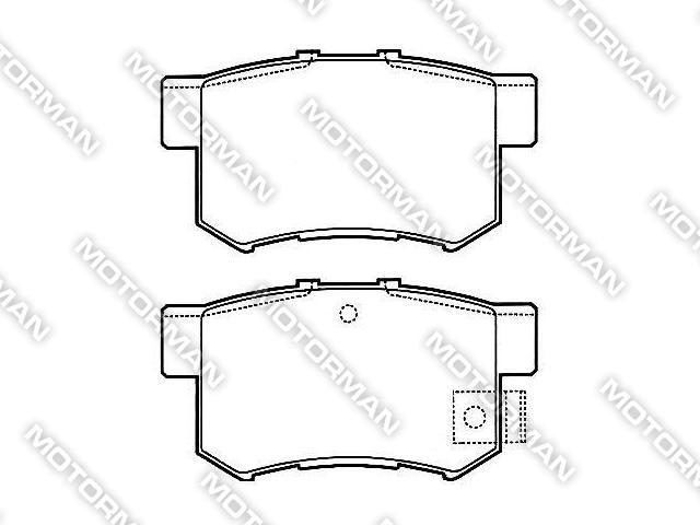 BRAKE PAD D537-7418