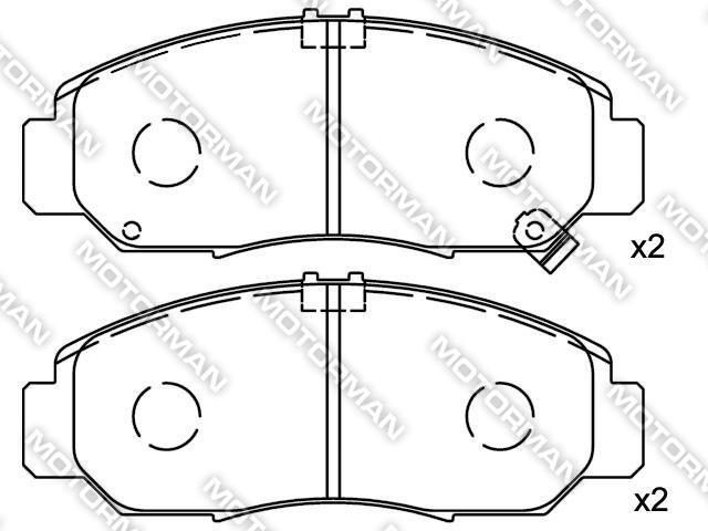 BRAKE PAD D1276-8392