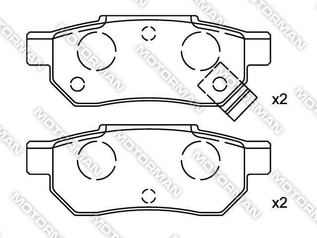 BRAKE PAD 7233-D374