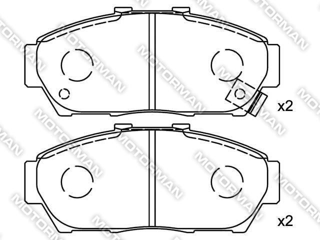 BRAKE PAD D617-7493