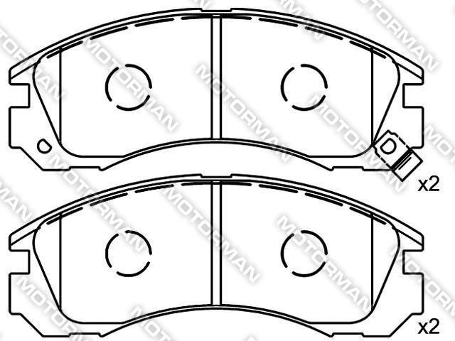 BRAKE PAD D530-7412