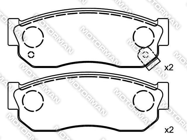 BRAKE PAD D275-7155