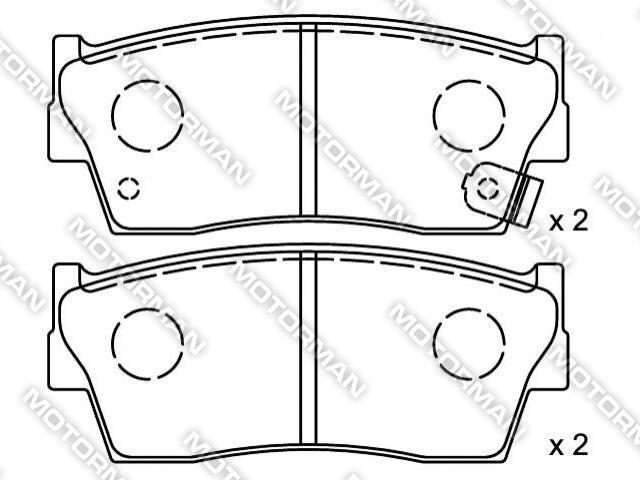 BRAKE PAD D418-7305