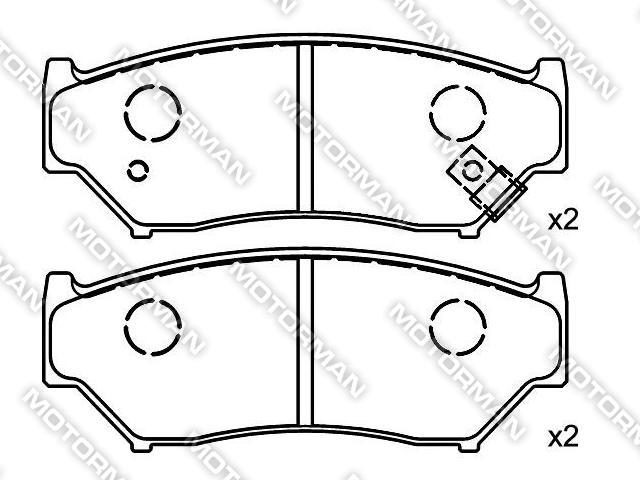 BRAKE PAD D556-7435