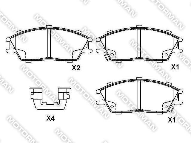 BRAKE PAD D404-7239