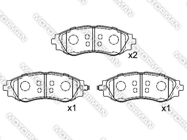 BRAKE PAD D797-7667