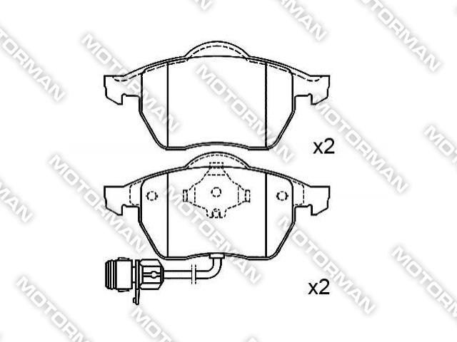 BRAKE PAD D555-7434