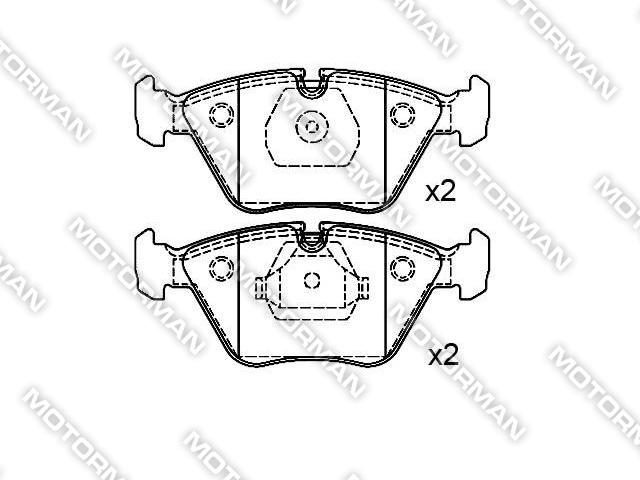 BRAKE PAD D394-7284