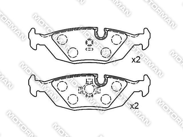 BRAKE PAD D279-7182