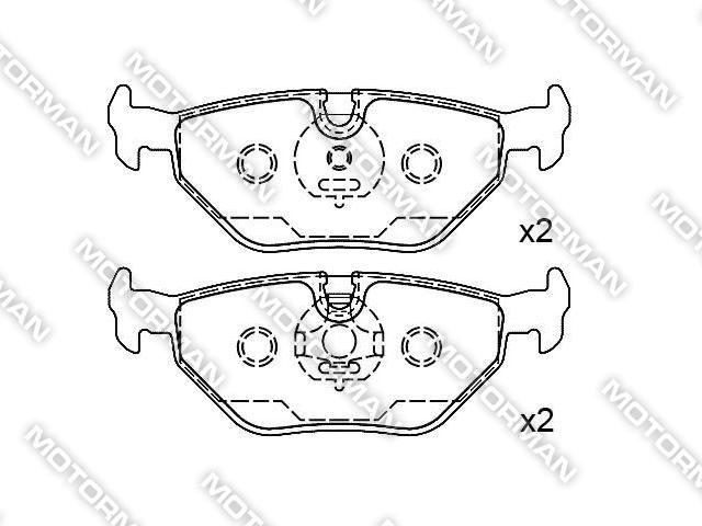 BRAKE PAD D692-7567