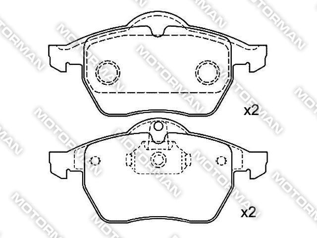 BRAKE PAD D736-7605