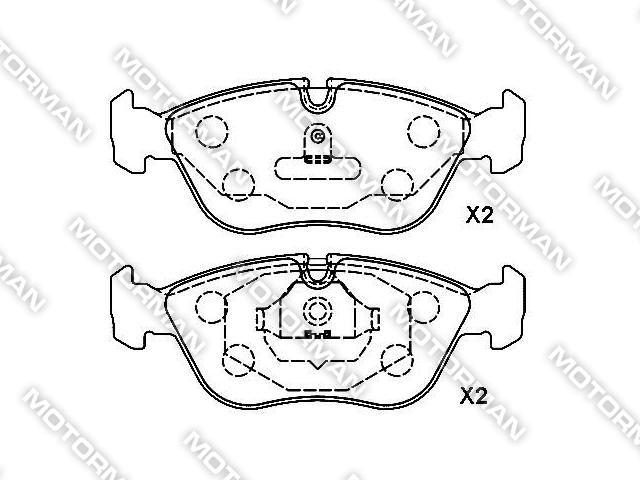 BRAKE PAD D783-7651