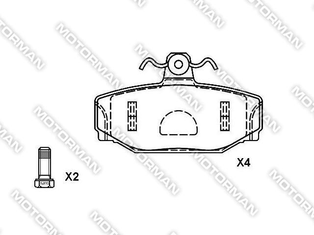 BRAKE PAD D391-7279