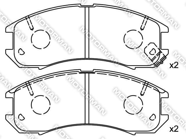 BRAKE PAD D399-7288