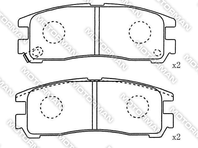 BRAKE PAD D814-7387