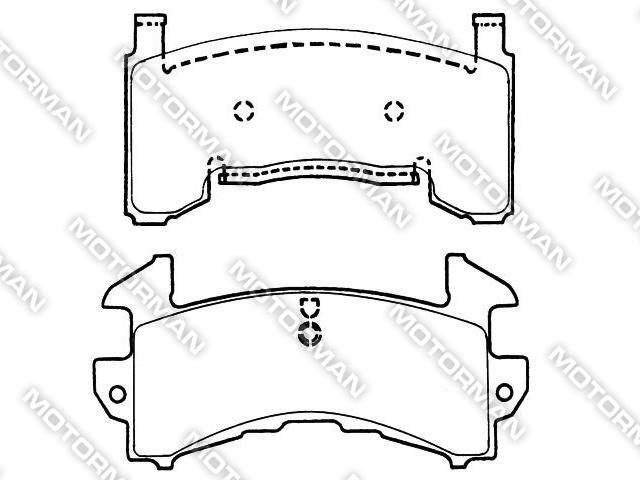 BRAKE PAD D767-7634