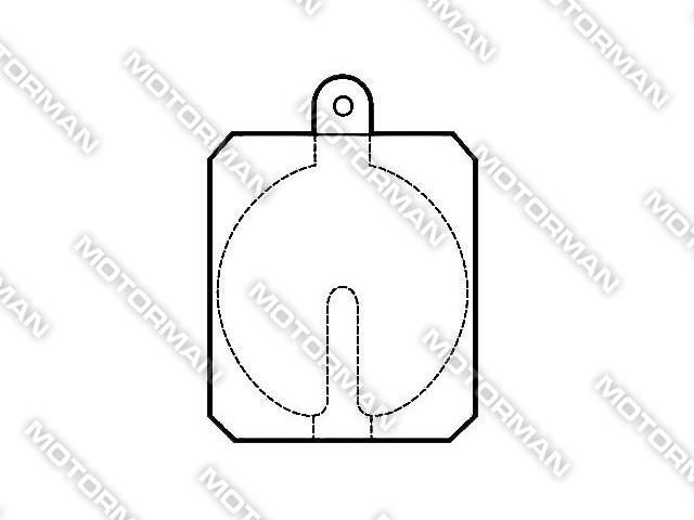 BRAKE PAD 717-D28