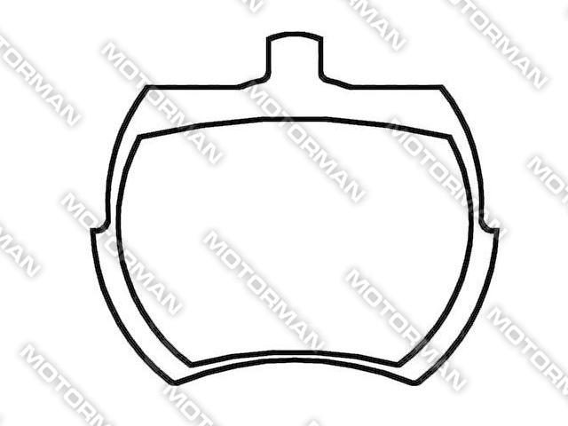 BRAKE PAD D61-745